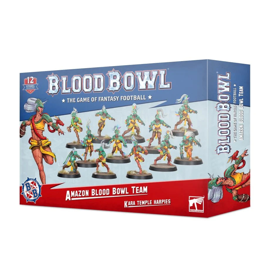 Games Workshop Amazon Blood Bowl Team: Kara Temple Harpies