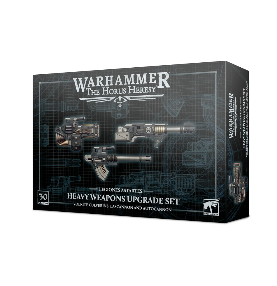 Games Workshop  Heavy Weapons Upgrade Set – Volkite Culverins, Lascannons, And Autocannons