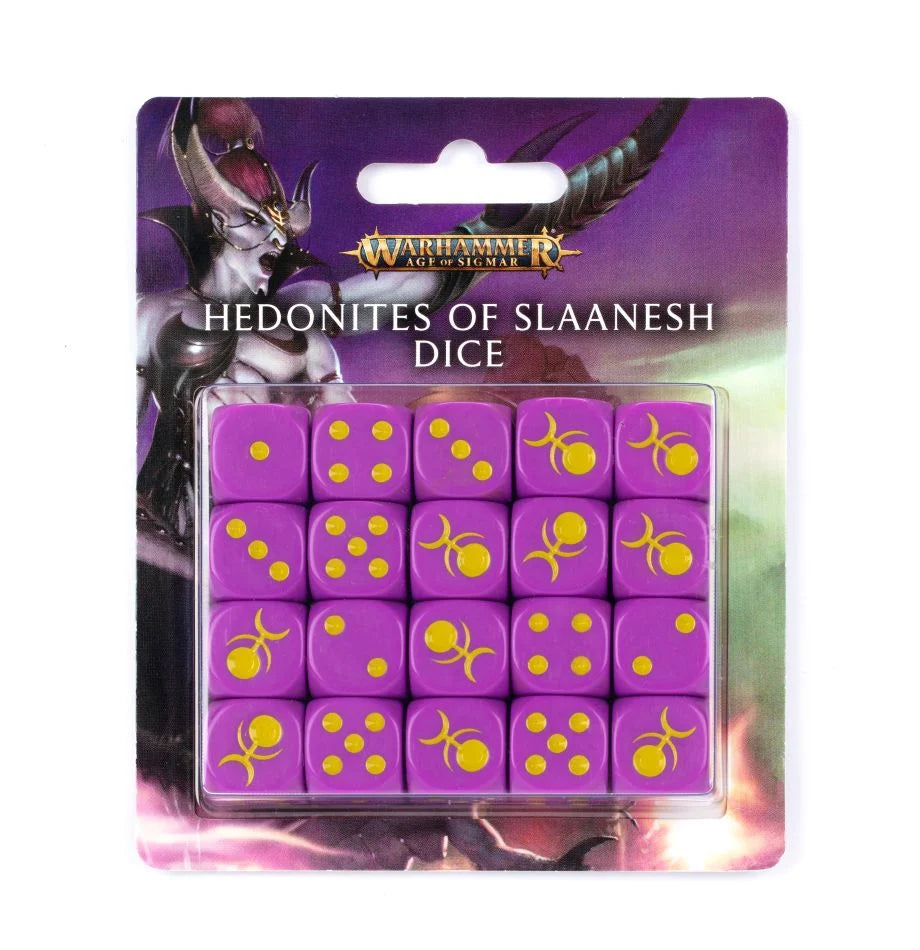 Games Workshop Hedonites Of Slaanesh Dice Set