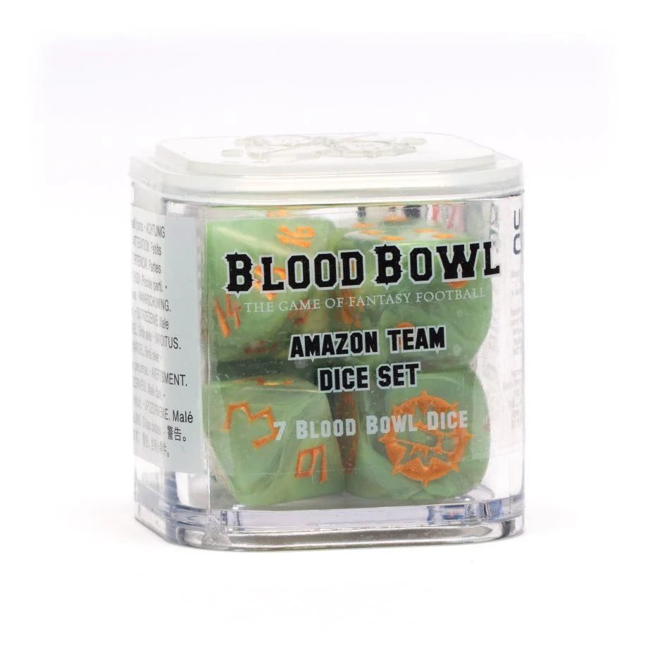 Games Workshop Blood Bowl Amazon Team Dice Set