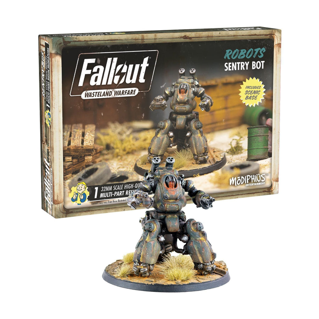 Fallout Wasteland Warfare: Robots: Sentry Bot Model