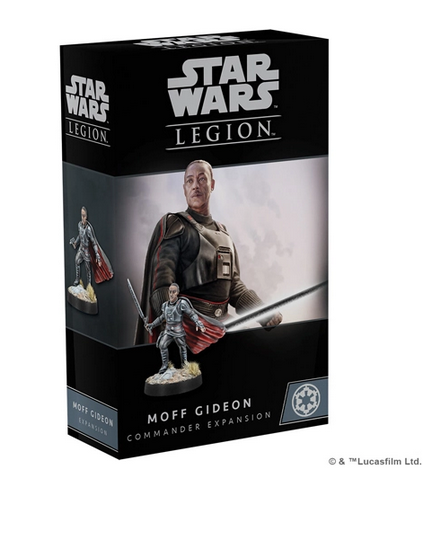 Star Warslegion Moff Gideon commander expansion