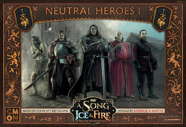 A Song Of Ice and Fire: Neutral Heroes Box 1