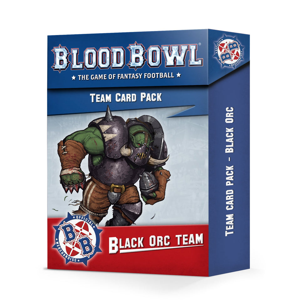 Games Workshop Blood Bowl: Black Orc Team Card Pack