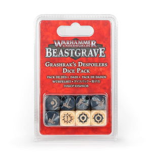 Games Workshop Warhammer Underworlds: Beastgrave – Grashrak's Despoilers Dice Pack
