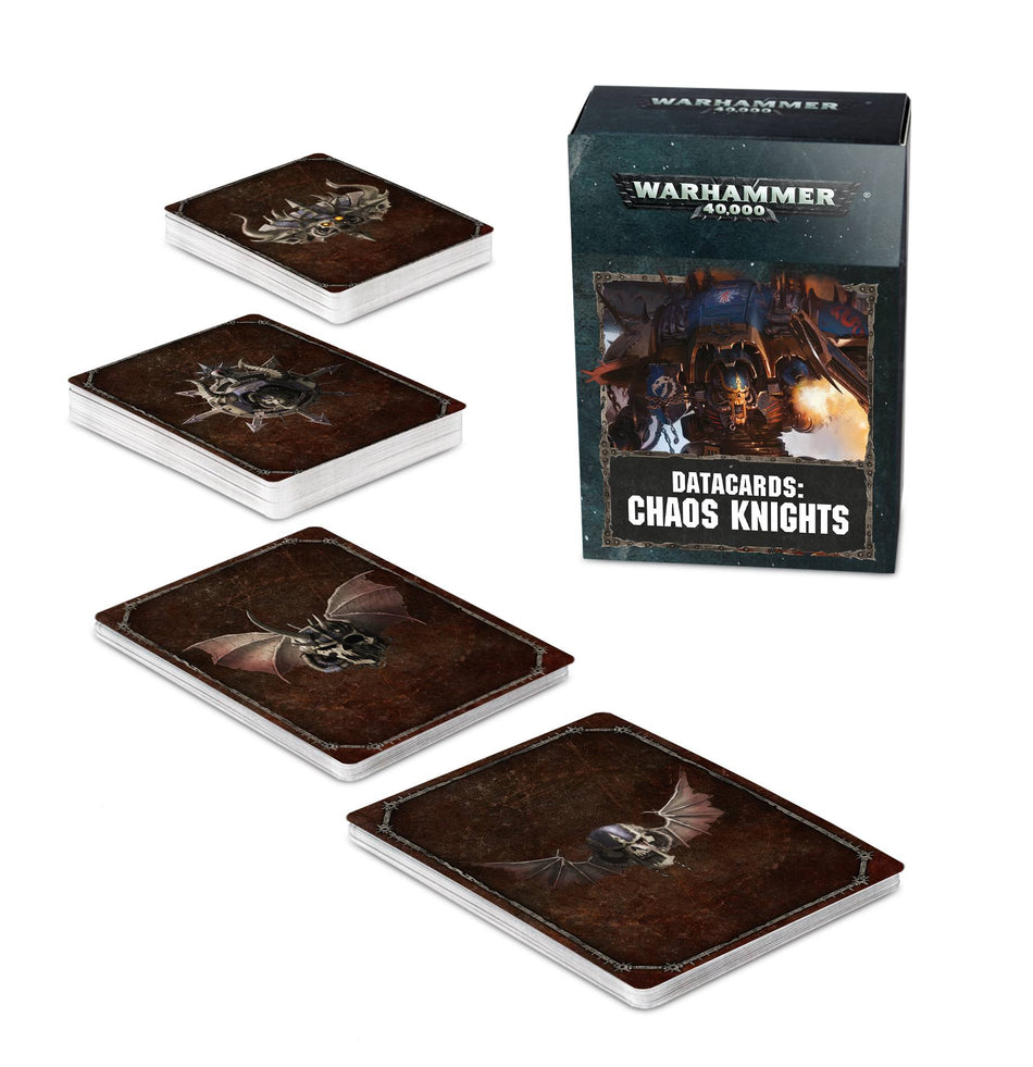 Games Workshop Datacards: Chaos Knights