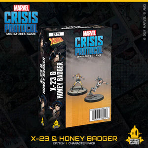 Marvel Crisis Protocol - X-23 and Honey Badger