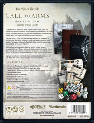 Elder Scrolls: Call to Arms Core Rules Box
