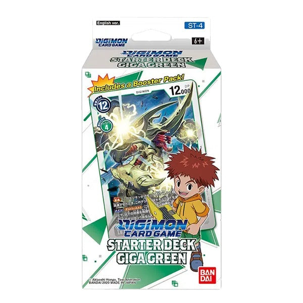 Digimon Card Game: Starter Deck- Giga Green ST-4