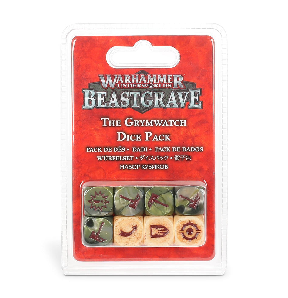 Games Workshop Warhammer Underworlds: Beastgrave – The Grymwatch Dice Pack