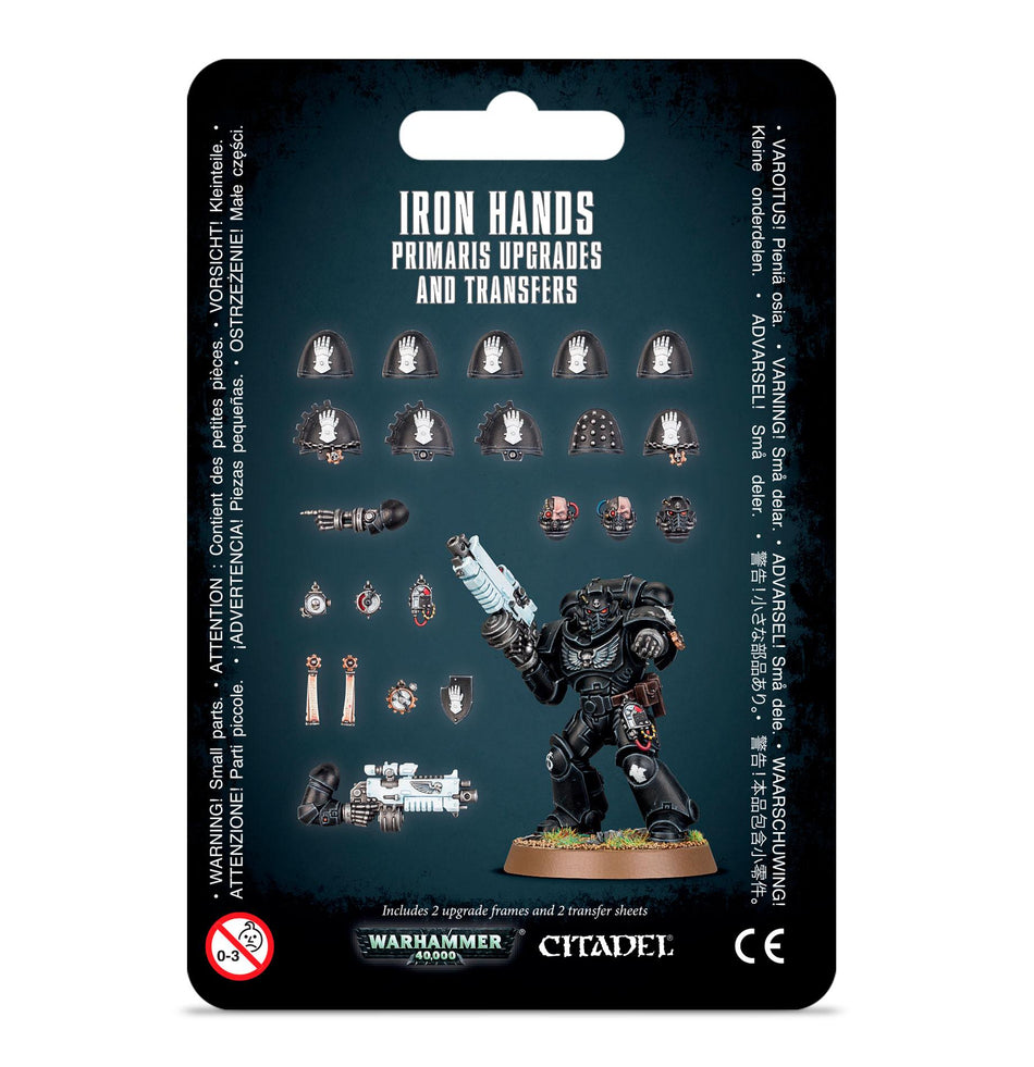 Games Workshop Iron Hands Primaris Upgrades And Transfers