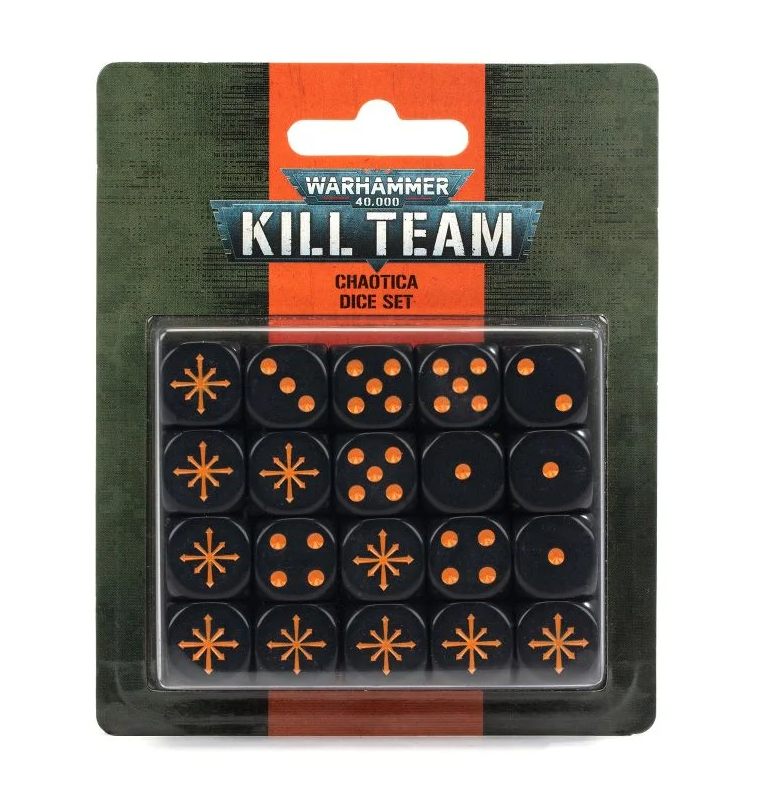 Games Workshop Kill Team: Chaotica Dice Set