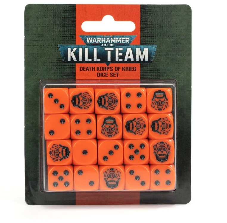 Games Workshop Kill Team: Death Korps Of Krieg Dice Set