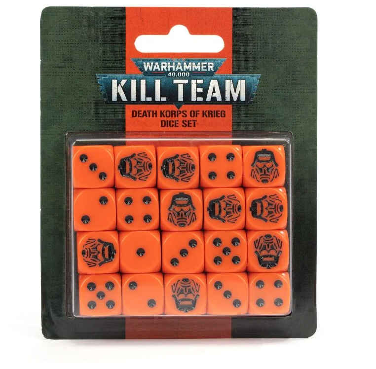 Games Workshop Kill Team: Death Korps of Krieg Dice Set