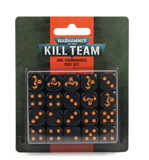 Games Workshop Kill Team: Ork Kommandos Dice Set