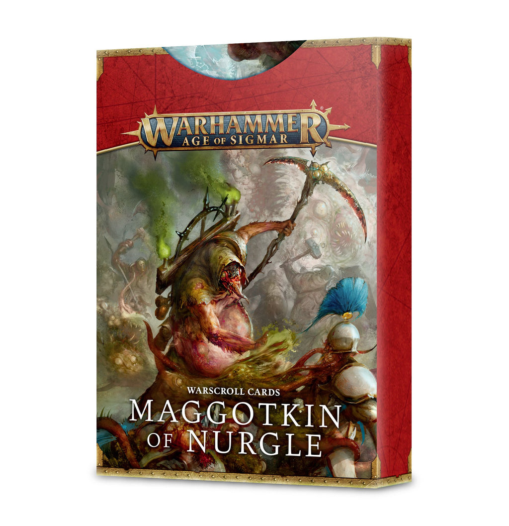Games Workshop Warscroll Cards: Maggotkin of Nurgle