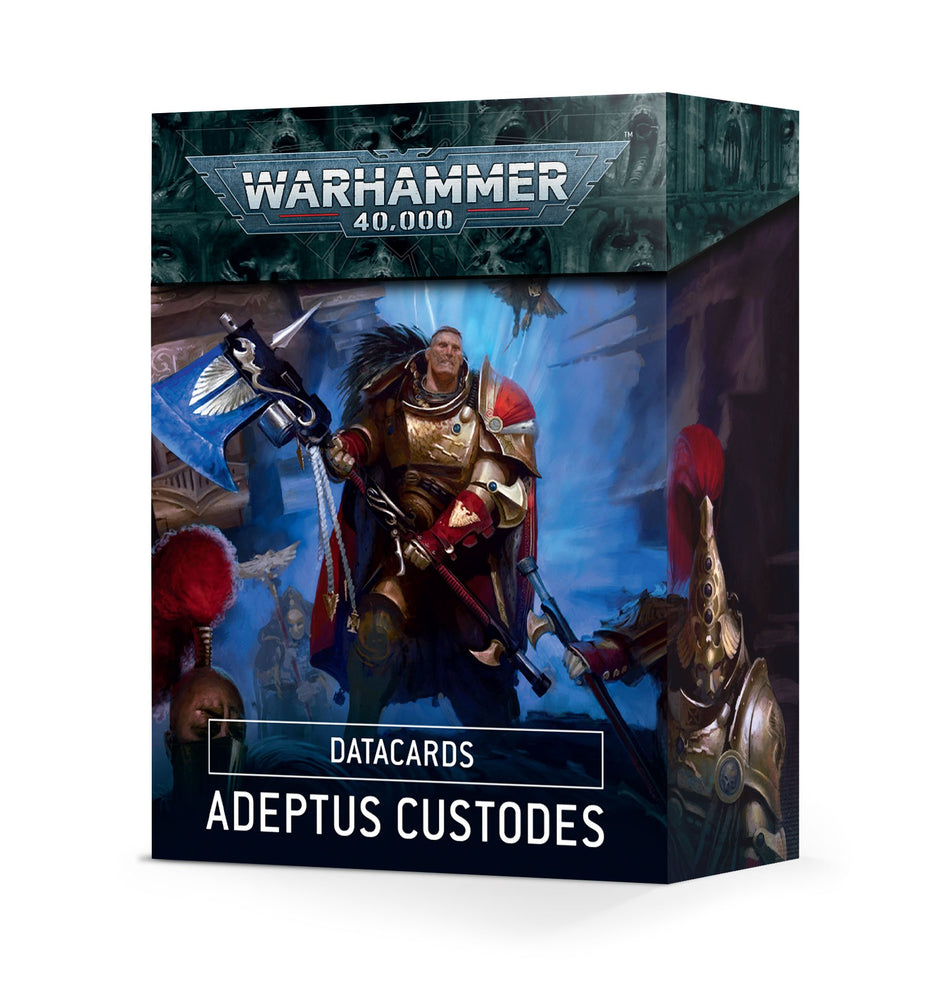 Games Workshop Datacards: Adeptus Custodes