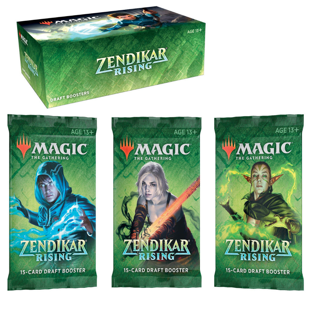 Magic The Gathering Zendikar Rising draft Booster Pack