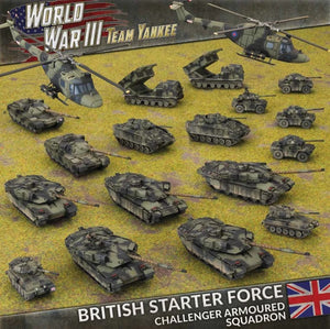 WWIII: Team Yankee British Starter Force - TBRAB03