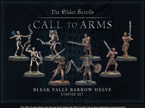 Elder Scrolls: Call To Arms RESIN Bleak Falls Barrow Delve Set