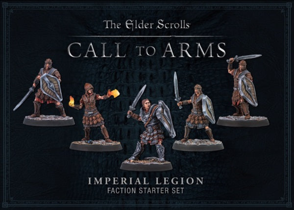 Elder Scrolls: Call To Arms RESIN Imperial Legion Starter Set