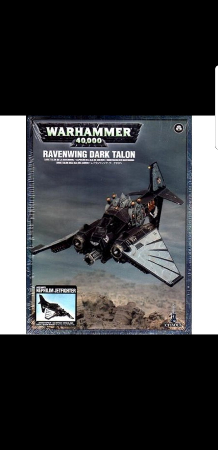 Games Workshop Nephilim Jetfighter/ Ravenwing Dark Talon