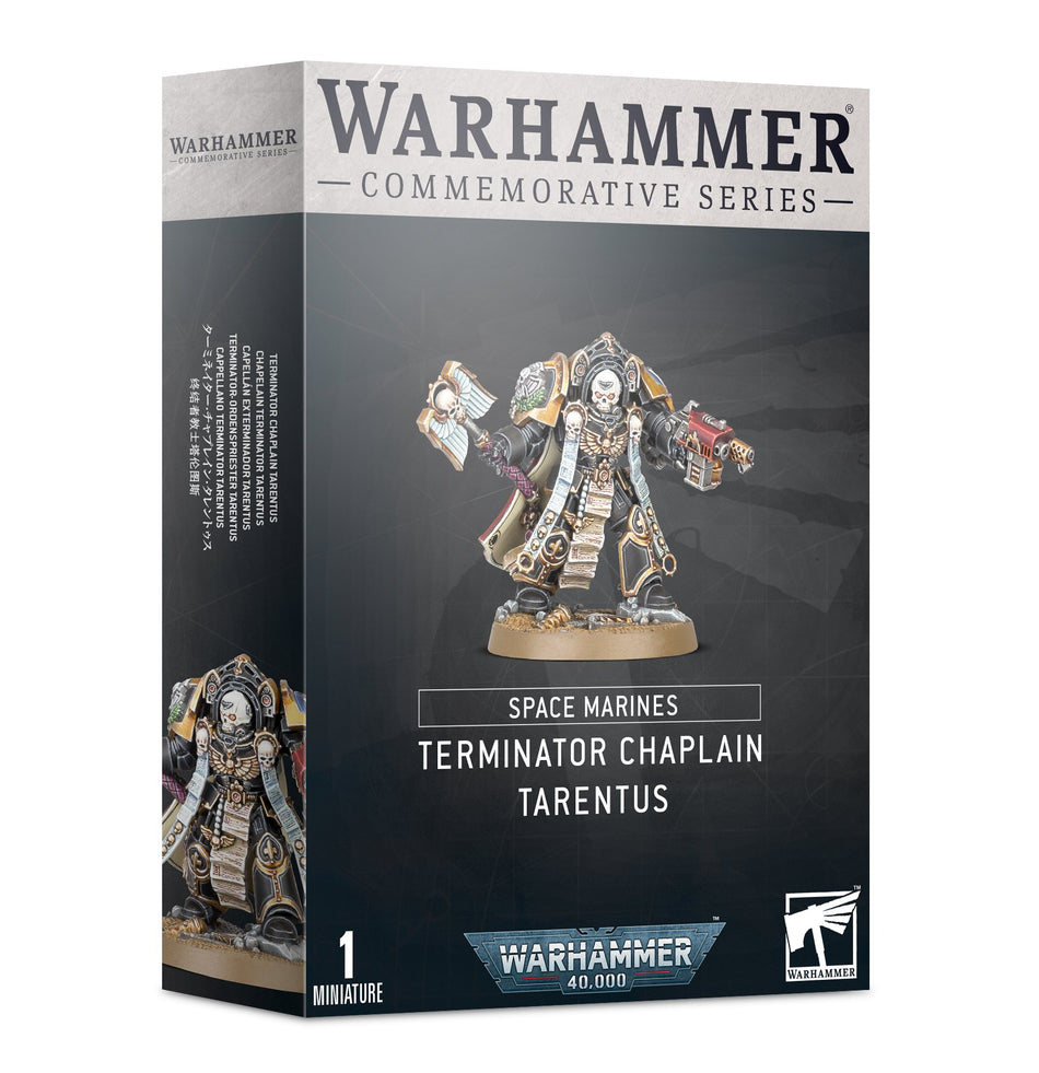 Games Workshop S/Marines: Terminator Chaplain Tarentus