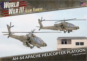 AH-64 Apache Helicopter Platoon - Team Yankee Americans - TUBX21