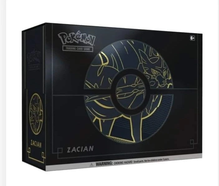 Pokemon Tcg: Sword & Shield Elite Trainer Box Plus. Zacian Box + Zamazenta Box