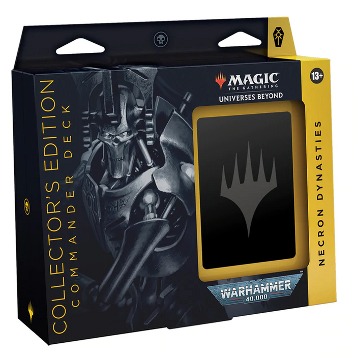 Magic: The Gathering - Universes Beyond: Warhammer 40,000 Commander Deck - Collectors Edition - Necron Dynasties