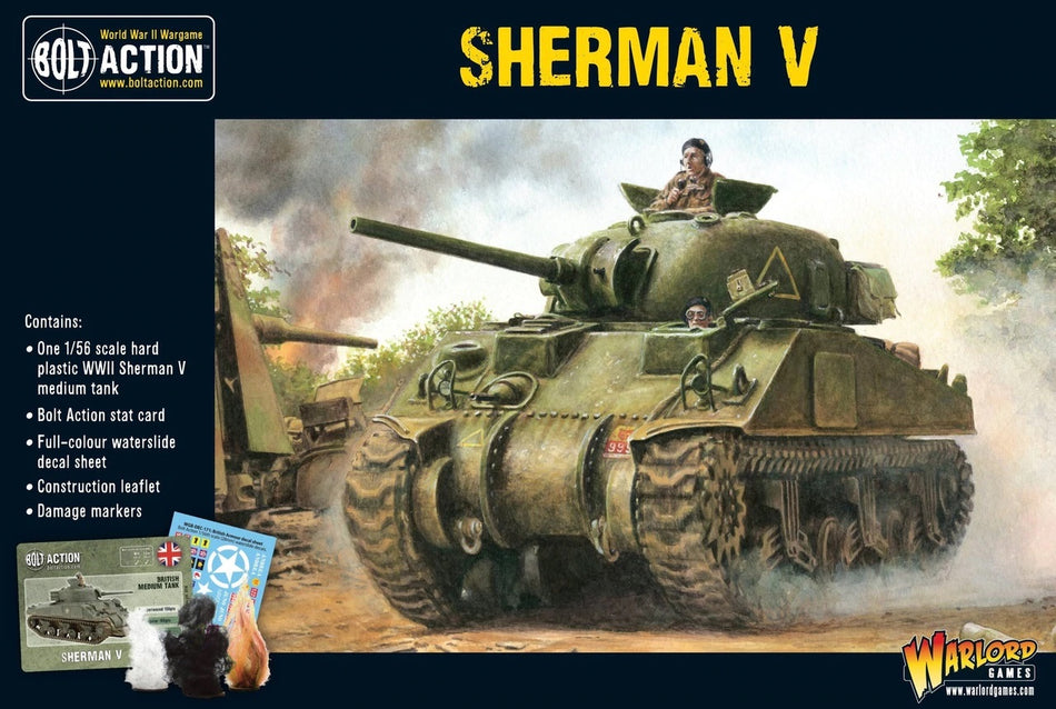 Bolt Action: Sherman V Plastic Tank