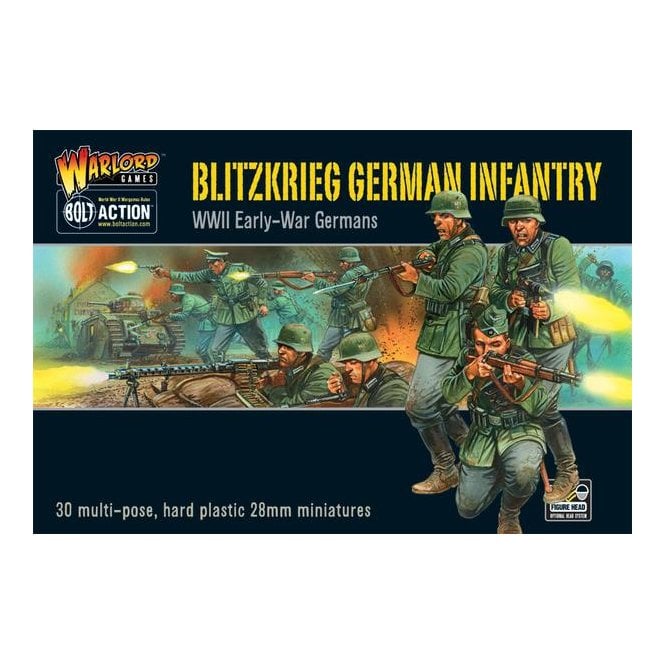 Bolt Action: Blitzkrieg German Infantry Plastic Boxed Set