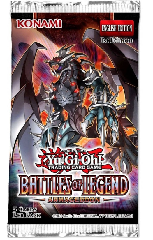 Yu-Gi-Oh! Booster Pack (5 Cards) - 1St Ed : Battles Of Legend Armageddon