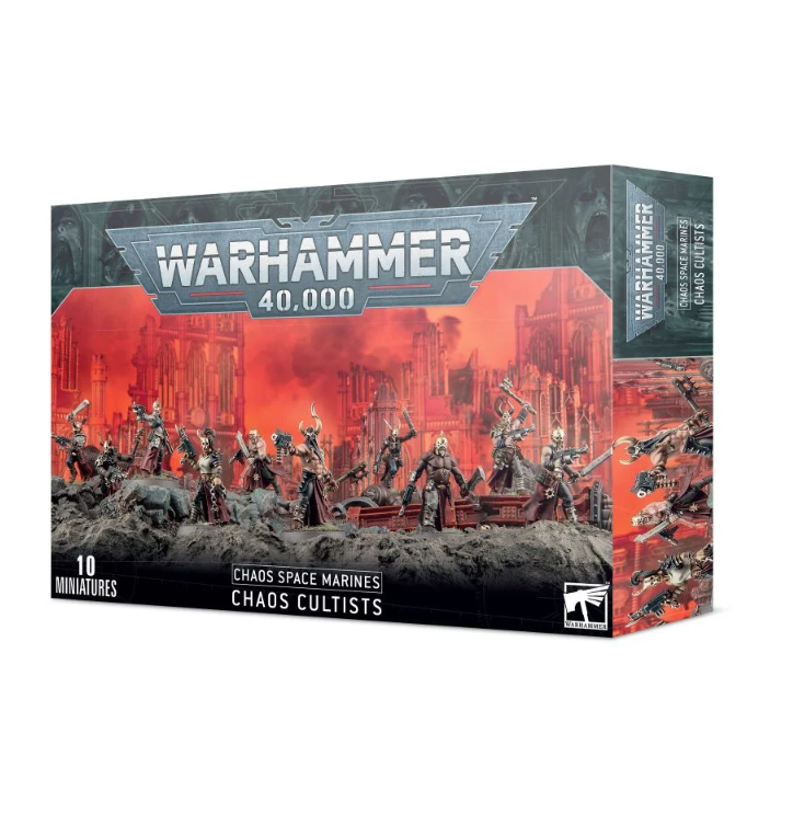 Games Workshop CHAOS SPACE MARINES: CHAOS CULTISTS