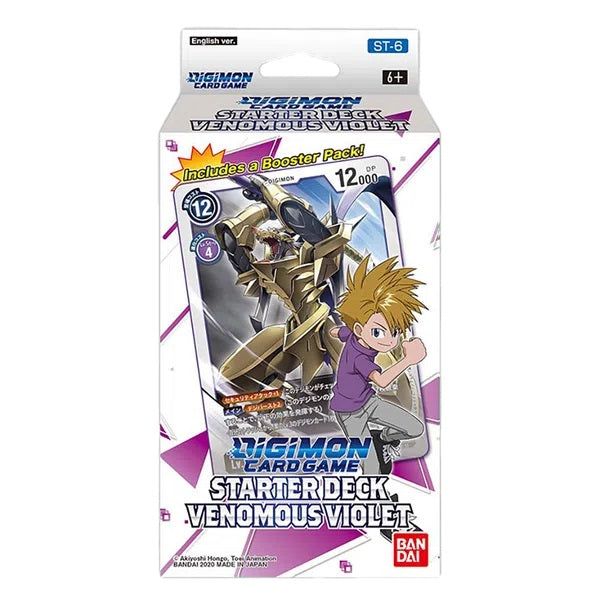 Digimon Card Game: Starter Deck- Venomous Violet ST-6