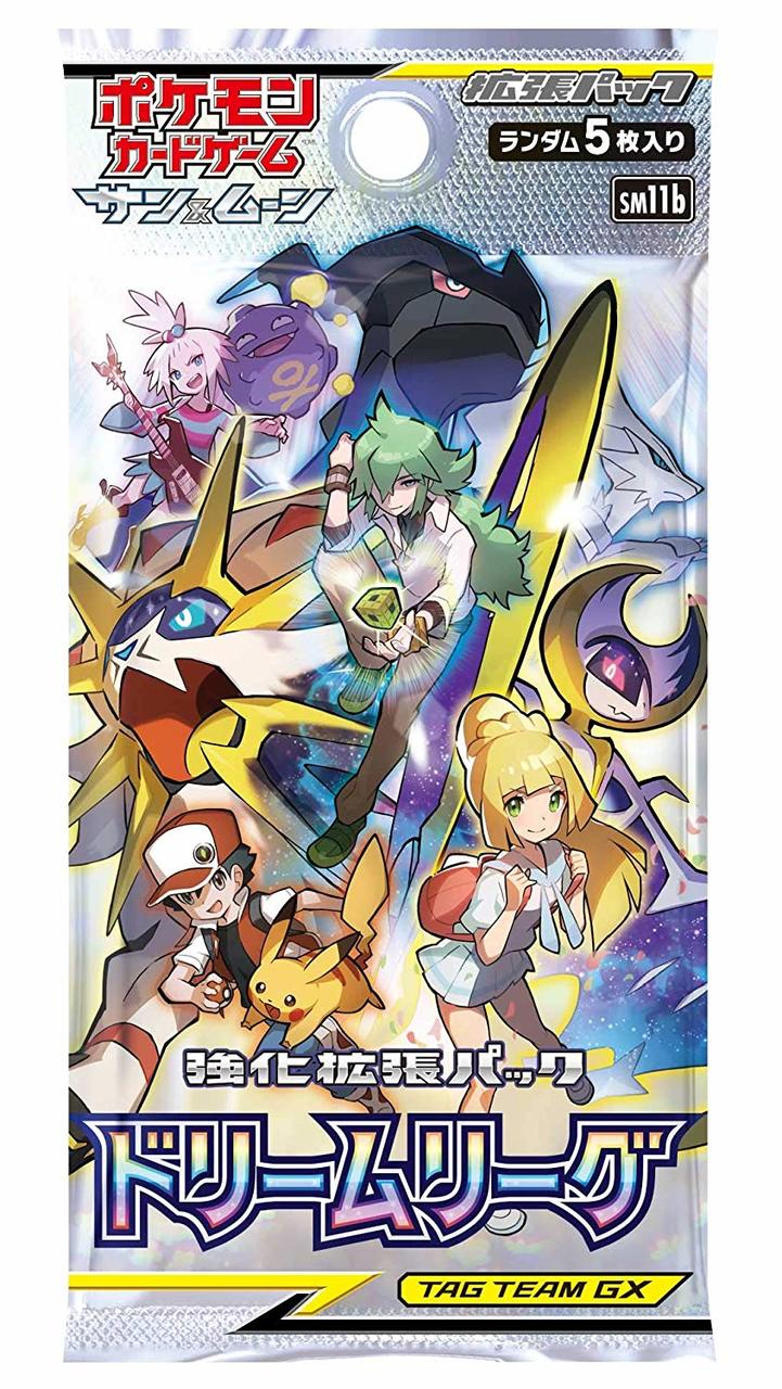 Pokemon TCG Sun & Moon SM11b Dream League Booster Pack  Japanese