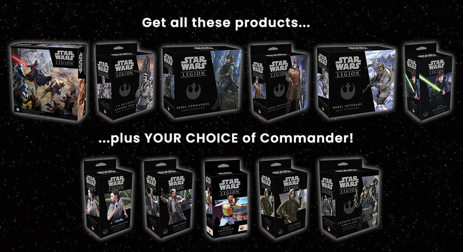 Star Wars: Legion Bundle Deal Rebel Bundle