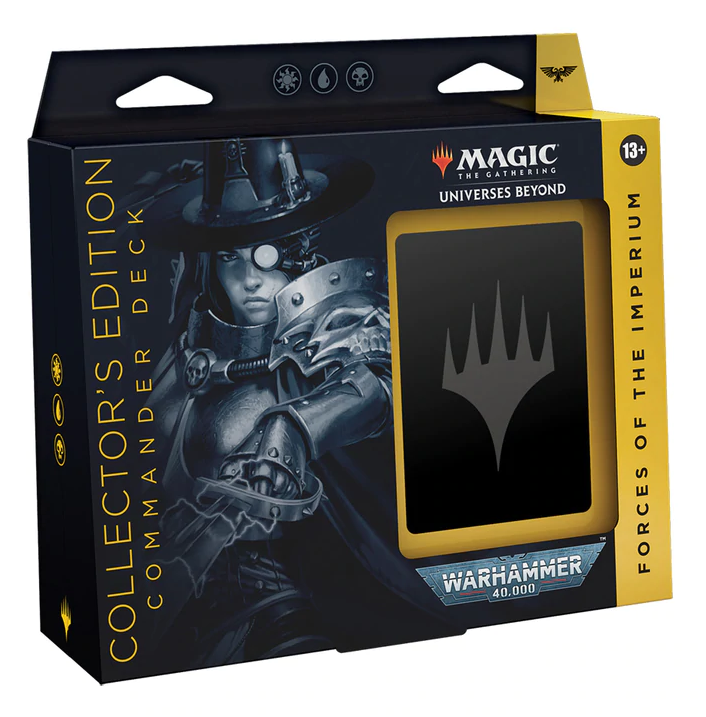 Magic: The Gathering - Universes Beyond: Warhammer 40,000 Commander Deck - Collectors Edition-Forces of the imperium