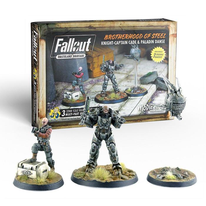 Fallout: Brotherhood Of Steel: Knight-Captain Cade And Paladin Danse