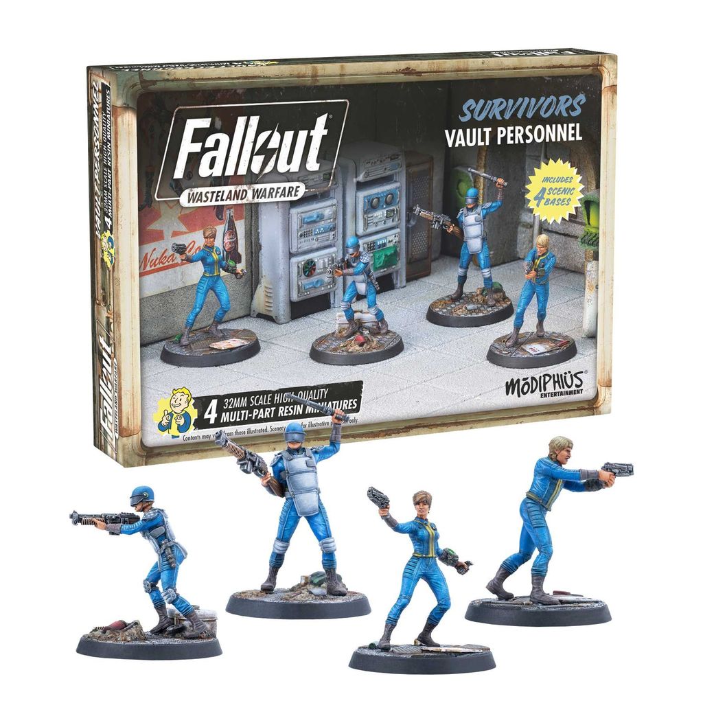 Fallout Wasteland Warfare: Survivors: Vault Personnel