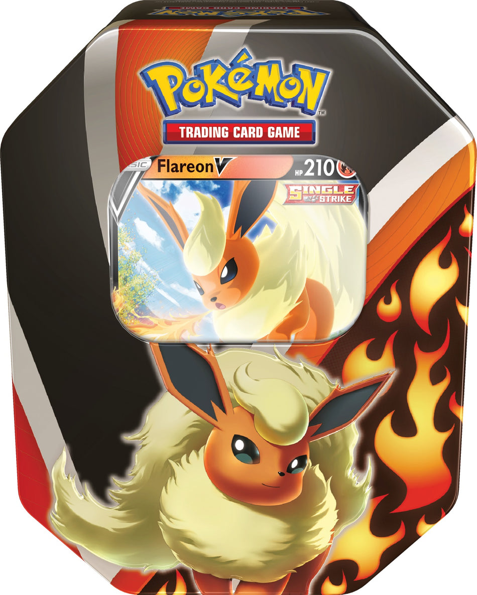 Pokemon Tcg: Eevee Evolutions Flarion Tin (Fall 2021)