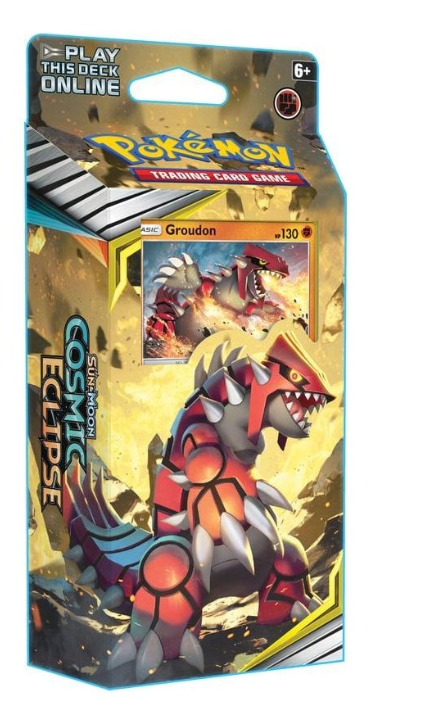 Pokemon Theme Deck : Groudon - Sun And Moon Cosmic Eclipse