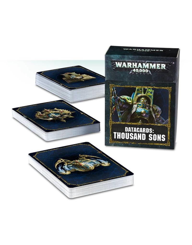 Games Workshop Datacards: Thousand Sons (En)