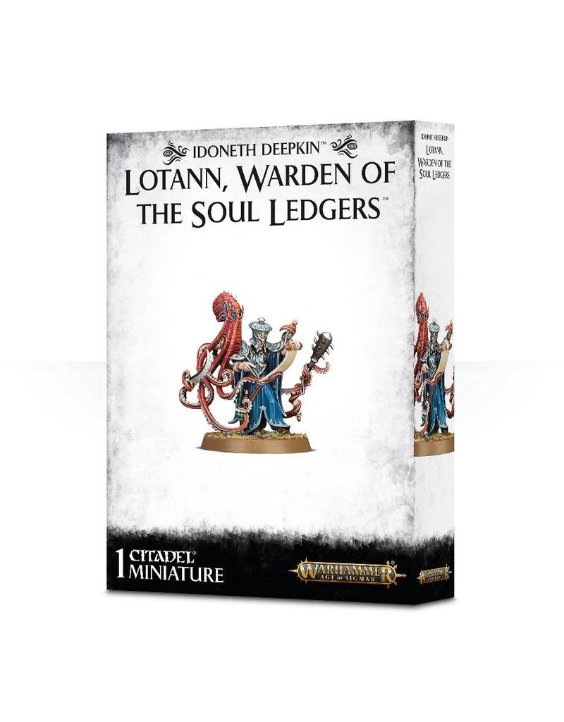 Games Workshop Idoneth Deepkin Lotann Warden Of The Soul Ledgers Pack