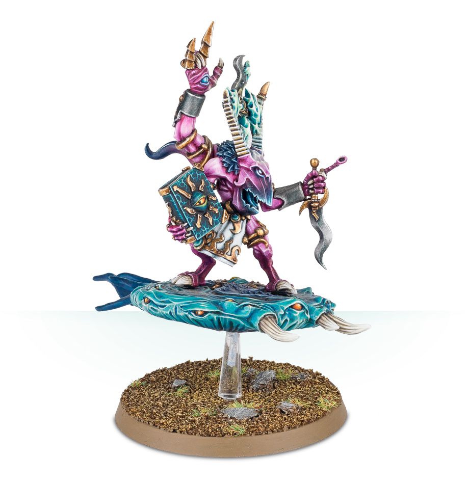 Games Workshop Daemons Of Tzeentch: Fluxmaster, Herald Of Tzeentch