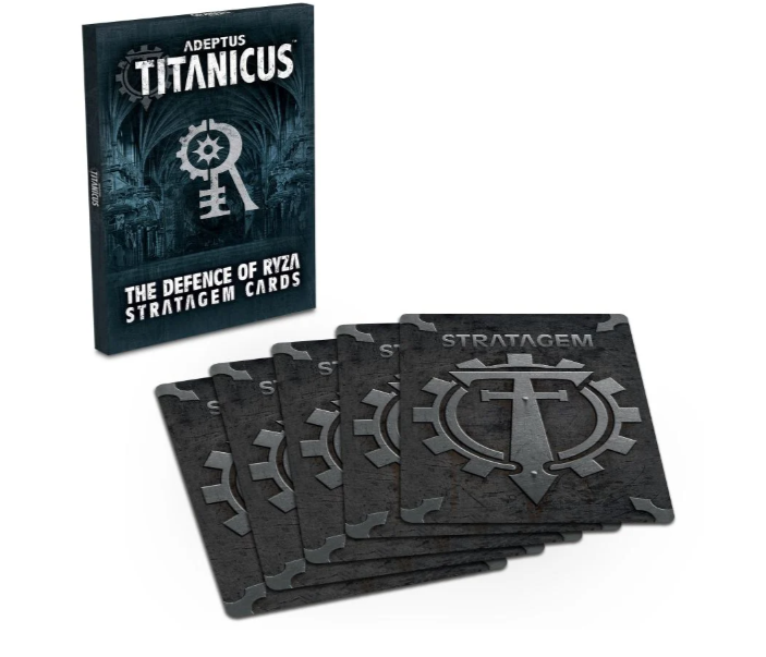 Games Workshop Adeptus Titanicus: The Defence Of Ryza Stratagem Cards