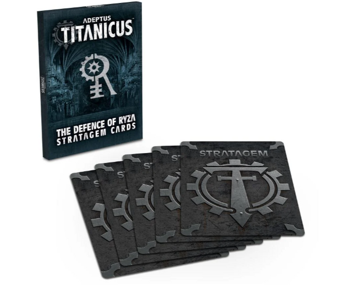 Games Workshop Adeptus Titanicus: The Defence of Ryza Stratagem Cards
