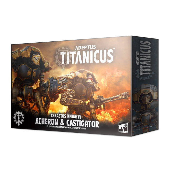 Games Workshop Adeptus Titanicus: Cerastus Knights Acheron & Castigator