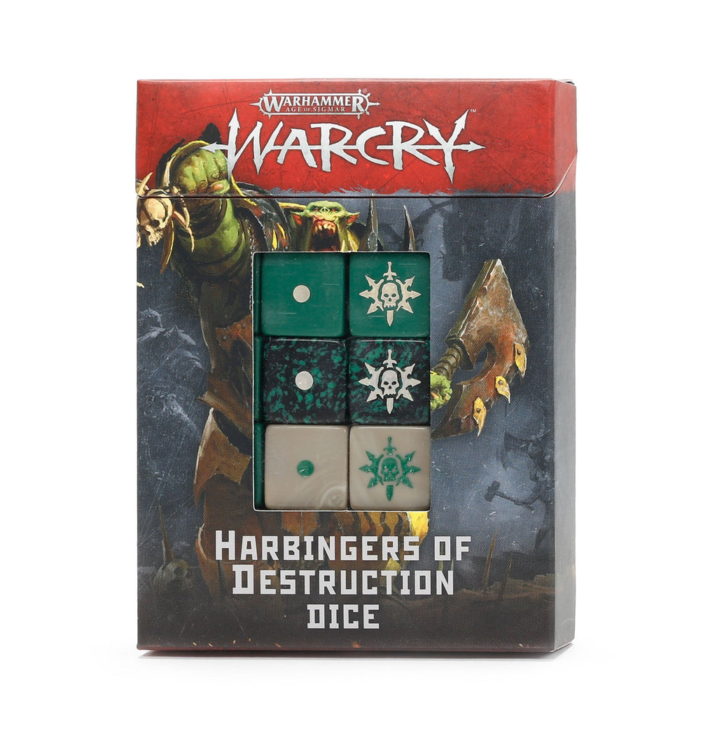 Games Workshop Warcry: Harbingers of Destruction Dice Set