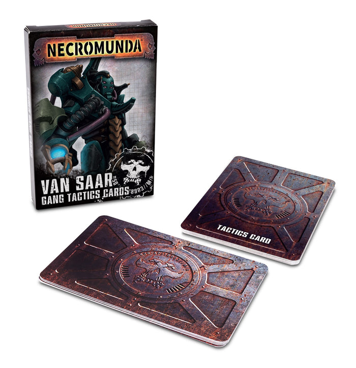 Games Workshop Necromunda: Van Saar Gang Tactics Cards (Second Edition)